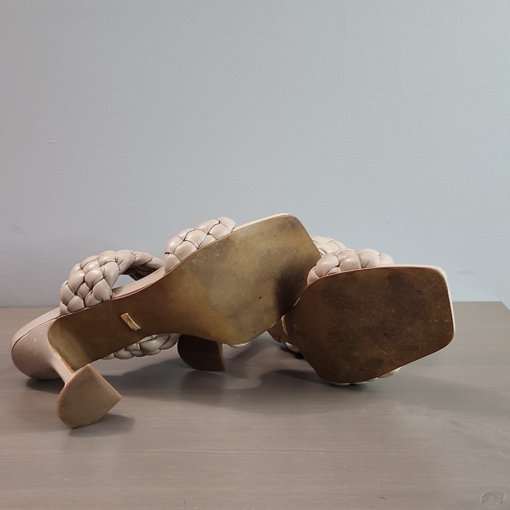 L'INTERVALLE Cream Braided Sandals - Picture 8 of 14